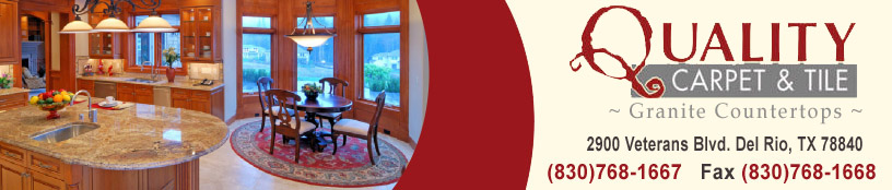 Quality Carpet Tile Granite in  Del Rio, Texas Header (830)768-1667